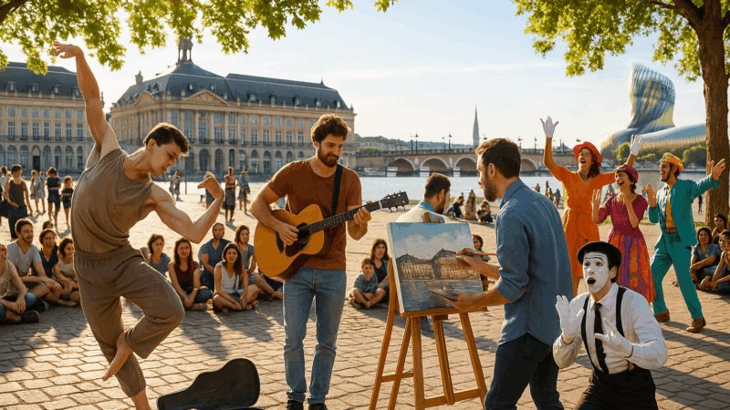 À Bordeaux, cinq performances artistiques prennent possession des monuments emblématiques de la ville ce week-end