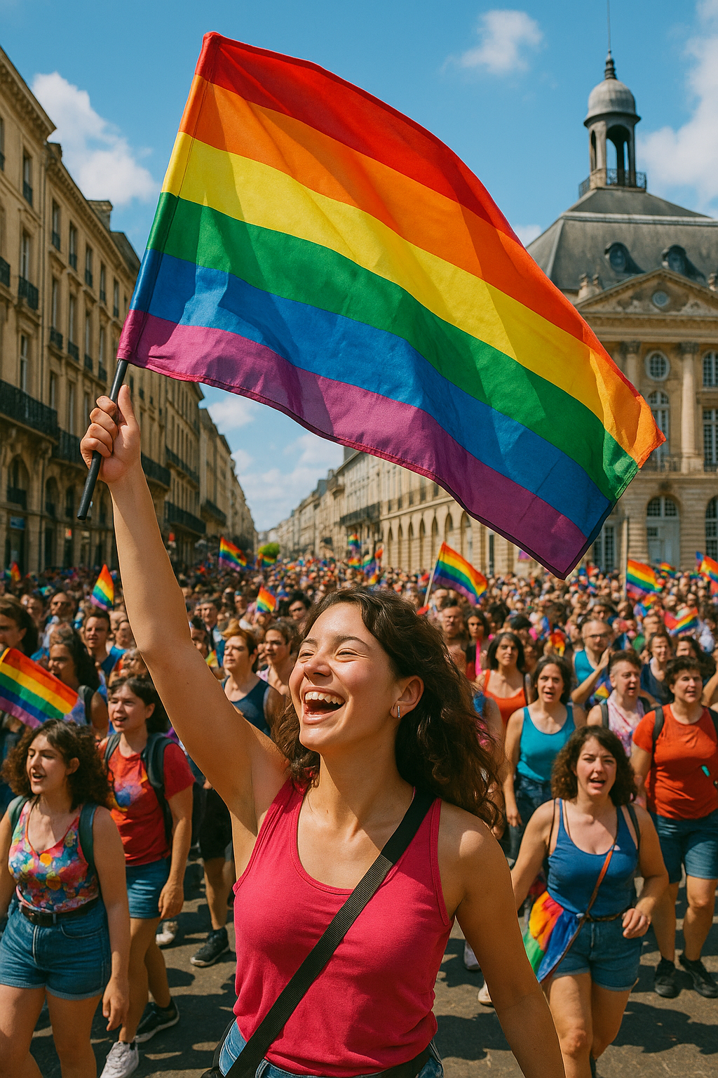 découvrez la vibrante atmosphère du centre-ville de bordeaux à travers des images saisissantes capturant le passage de milliers de manifestants. plongez dans l'énergie de la mobilisation et revivez les moments forts de cet événement marquant.