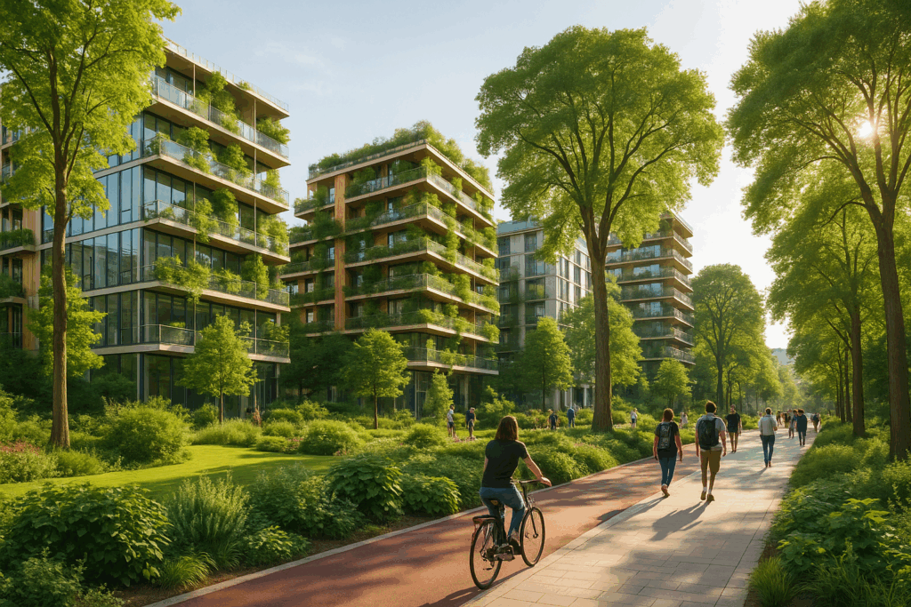 Bordeaux et son urbanisme innovant : la nature s&rsquo;invite en milieu urbain