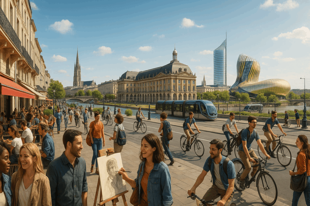 Bordeaux se classe parmi les villes les plus dynamiques de France en 2025
