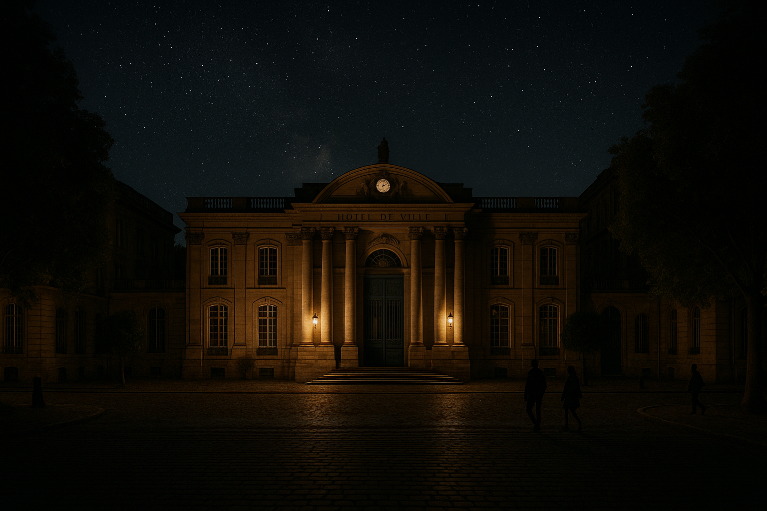 L’hôtel de ville de Bordeaux dans l’obscurité : les raisons derrière la décision symbolique du maire