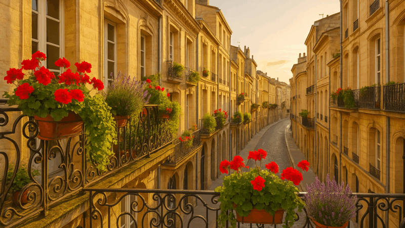 À Bordeaux, les balcons se parent de nature