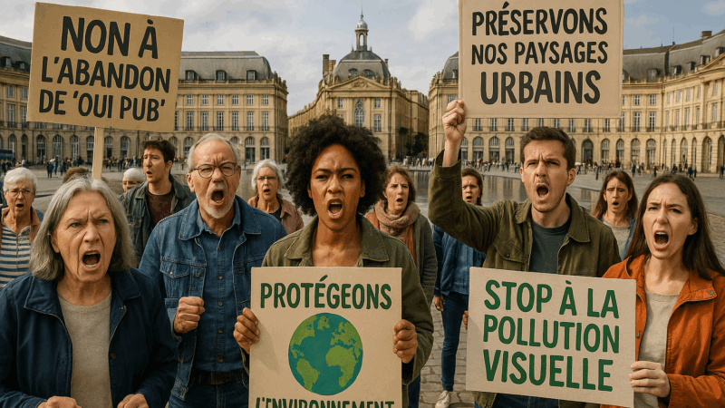 Bordeaux exprime son indignation envers le gouvernement face à l’abandon du dispositif « Oui pub »