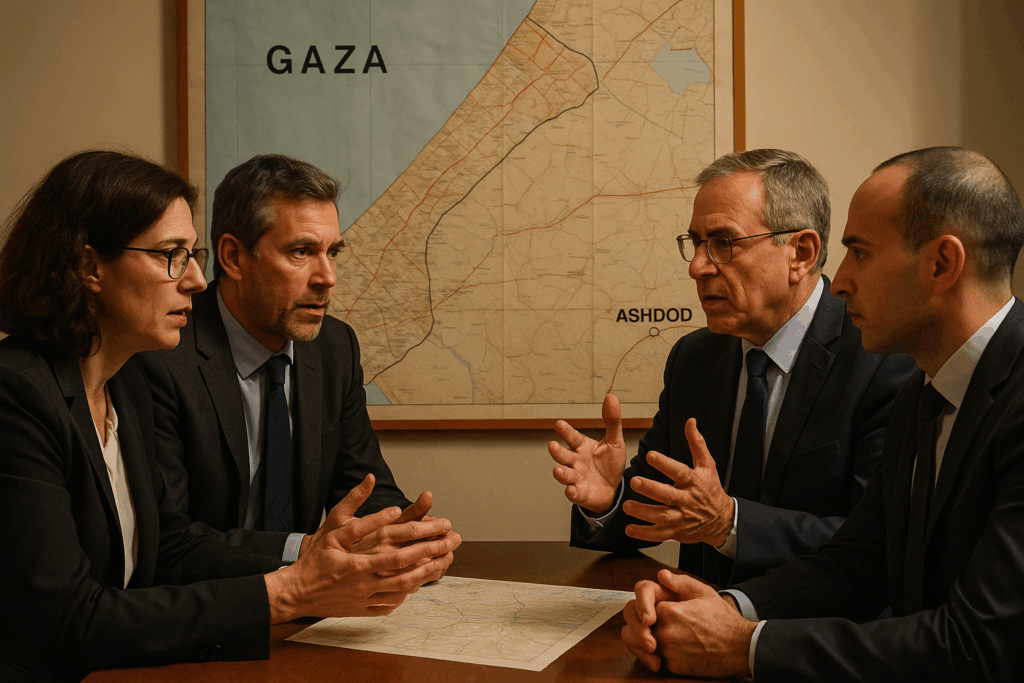 Bordeaux soutient son lien avec Ashdod et envisage de questionner son maire sur la situation à Gaza