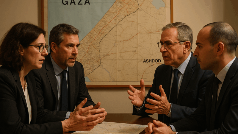 Bordeaux soutient son lien avec Ashdod et envisage de questionner son maire sur la situation à Gaza