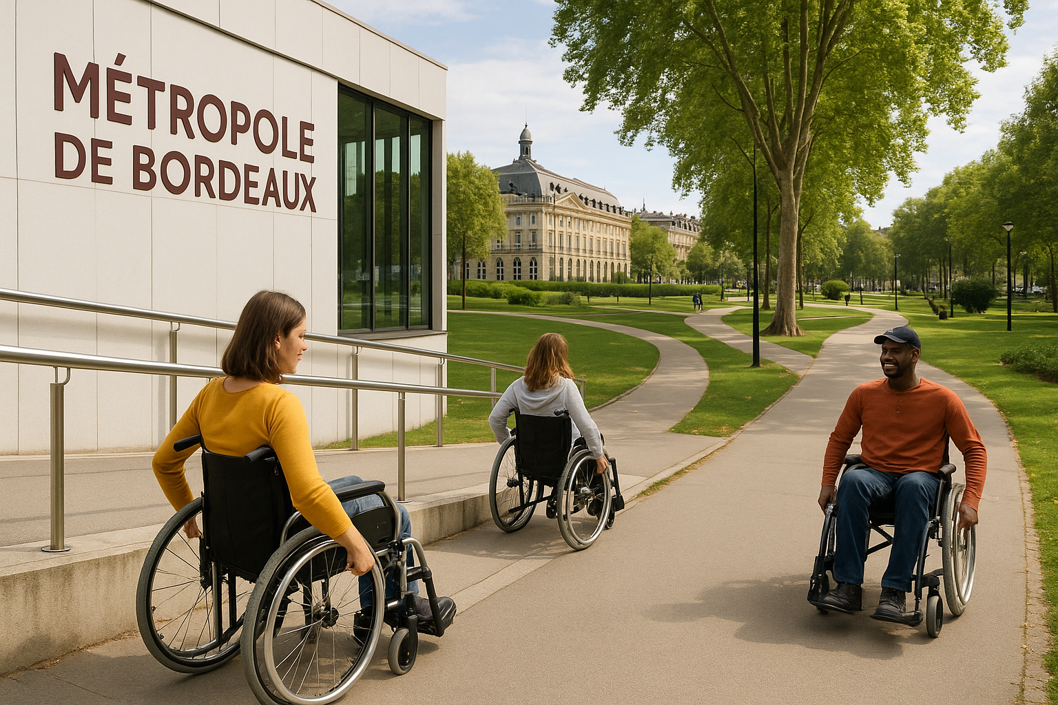 découvrez comment bordeaux s'engage à devenir une métropole inclusive pour les personnes en situation de handicap, grâce à des initiatives innovantes, des infrastructures accessibles et une vie culturelle riche et variée.