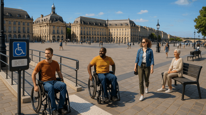 Bordeaux : une métropole qui s’ouvre aux personnes en situation de handicap