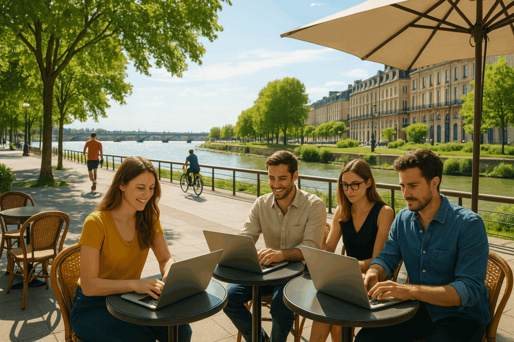 Bordeaux : une métropole séduisante pour les jeunes professionnels en quête d&rsquo;équilibre entre vie et travail