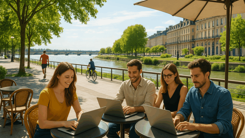 Bordeaux : une métropole séduisante pour les jeunes professionnels en quête d’équilibre entre vie et travail