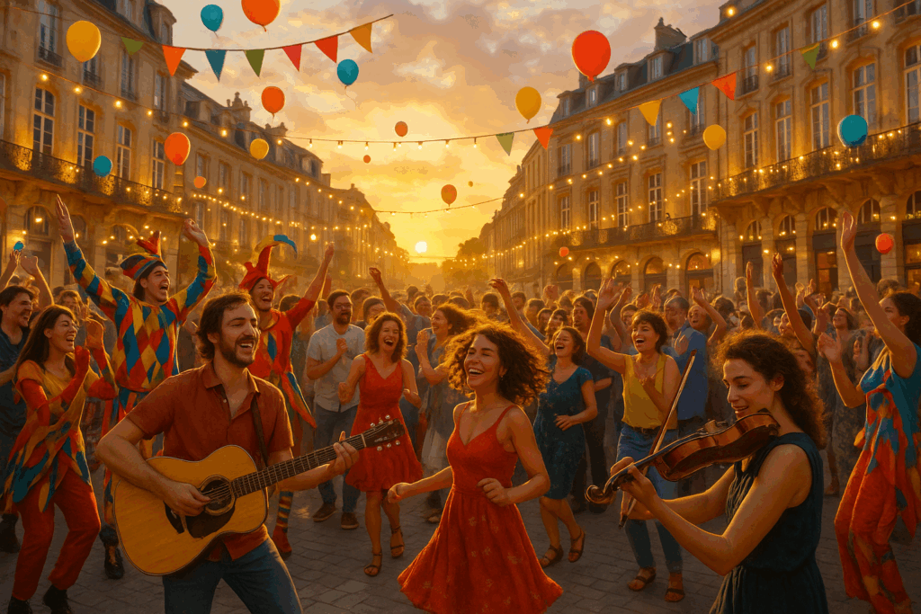 Célébration de la musique à Bordeaux