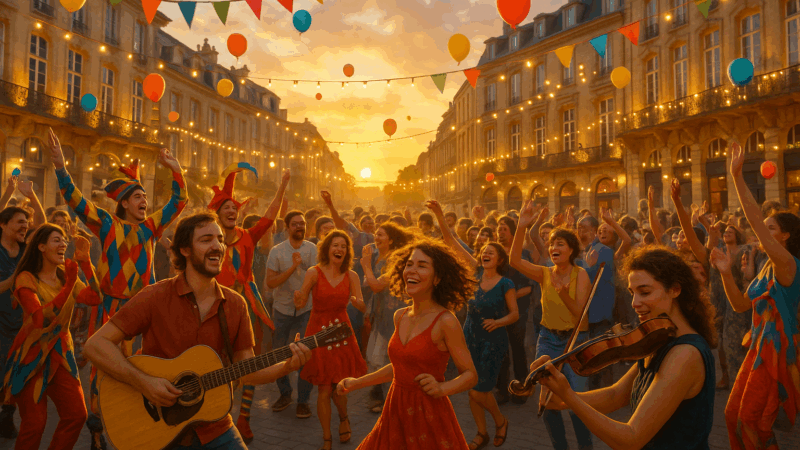 Célébration de la musique à Bordeaux