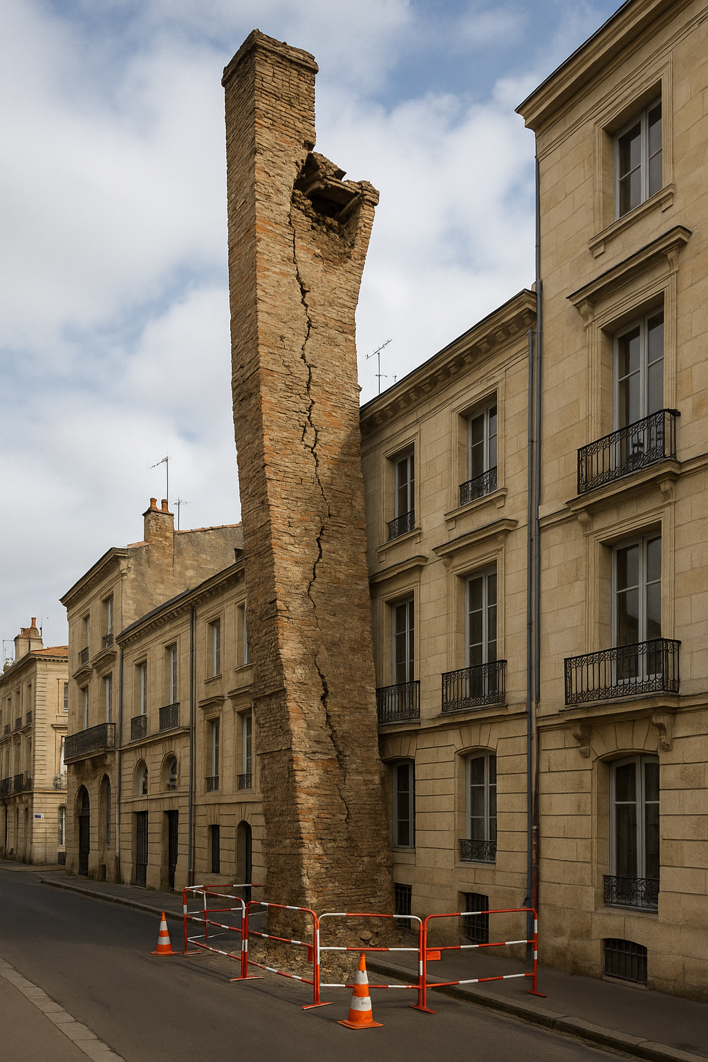 une cheminée instable à bordeaux entraîne l'évacuation de trois immeubles, déclenchant une opération d'urgence. découvrez les causes de cet incident et son impact sur la sécurité des habitants.