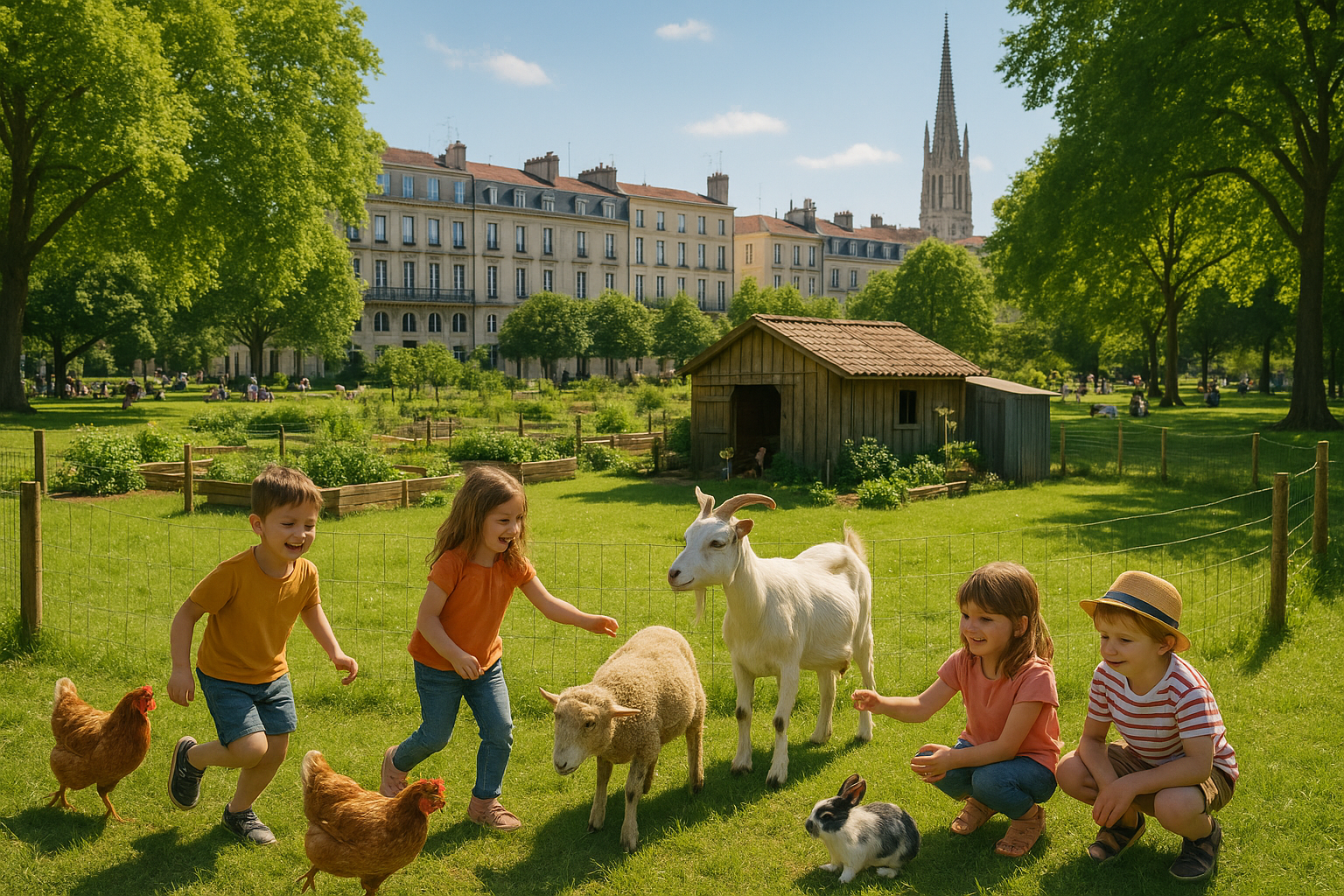 découvrez l'authenticité d'une ferme au cœur de bordeaux ce weekend ! profitez d'une expérience unique avec des animaux, des produits frais et des activités pour toute la famille. ne manquez pas cette aventure rurale en plein centre-ville.