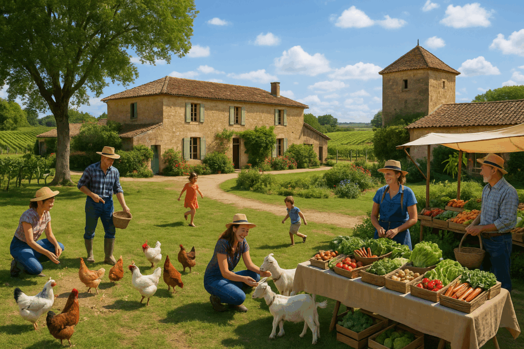 Une ferme fera son apparition au cœur de Bordeaux ce weekend