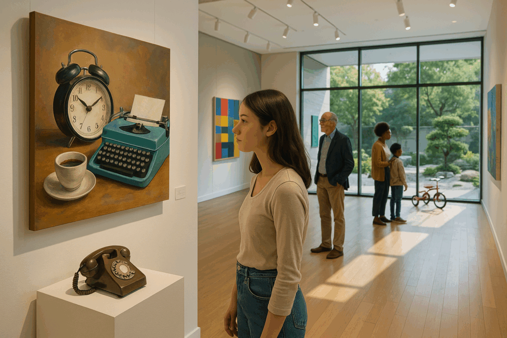 découverte de l&rsquo;exposition &lsquo;l&rsquo;invention du quotidien