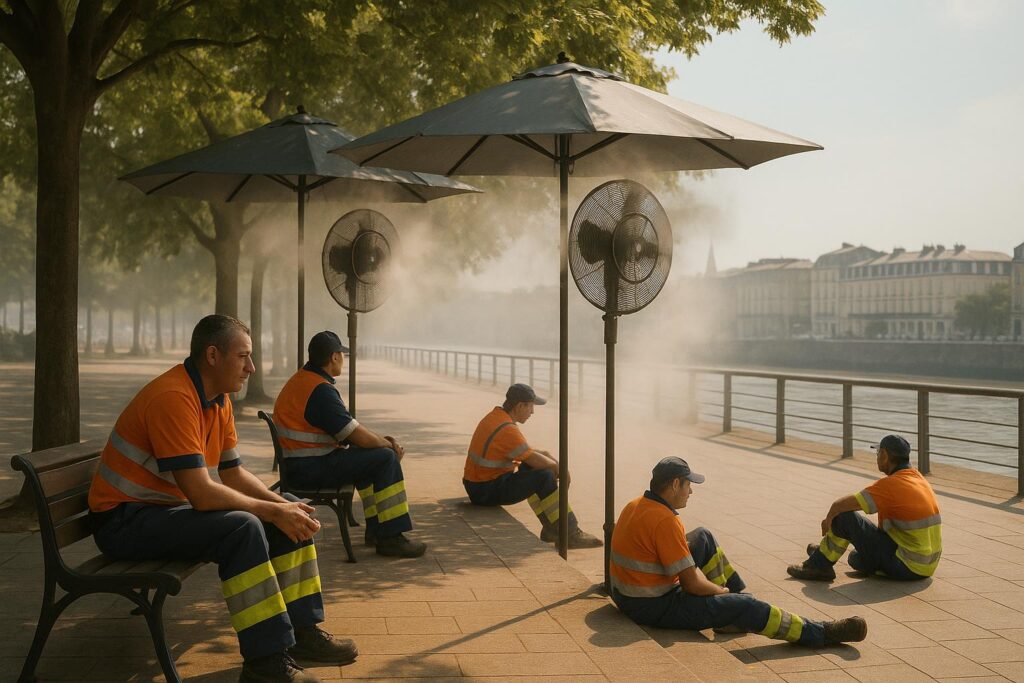 Bordeaux face à la canicule 2026 : quelles initiatives locales pour les travailleurs et entreprises ?